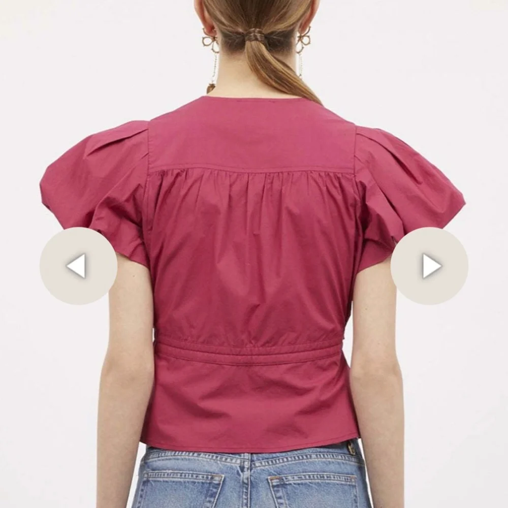 New Ulla Johnson Mila Top - Picture 3 of 7